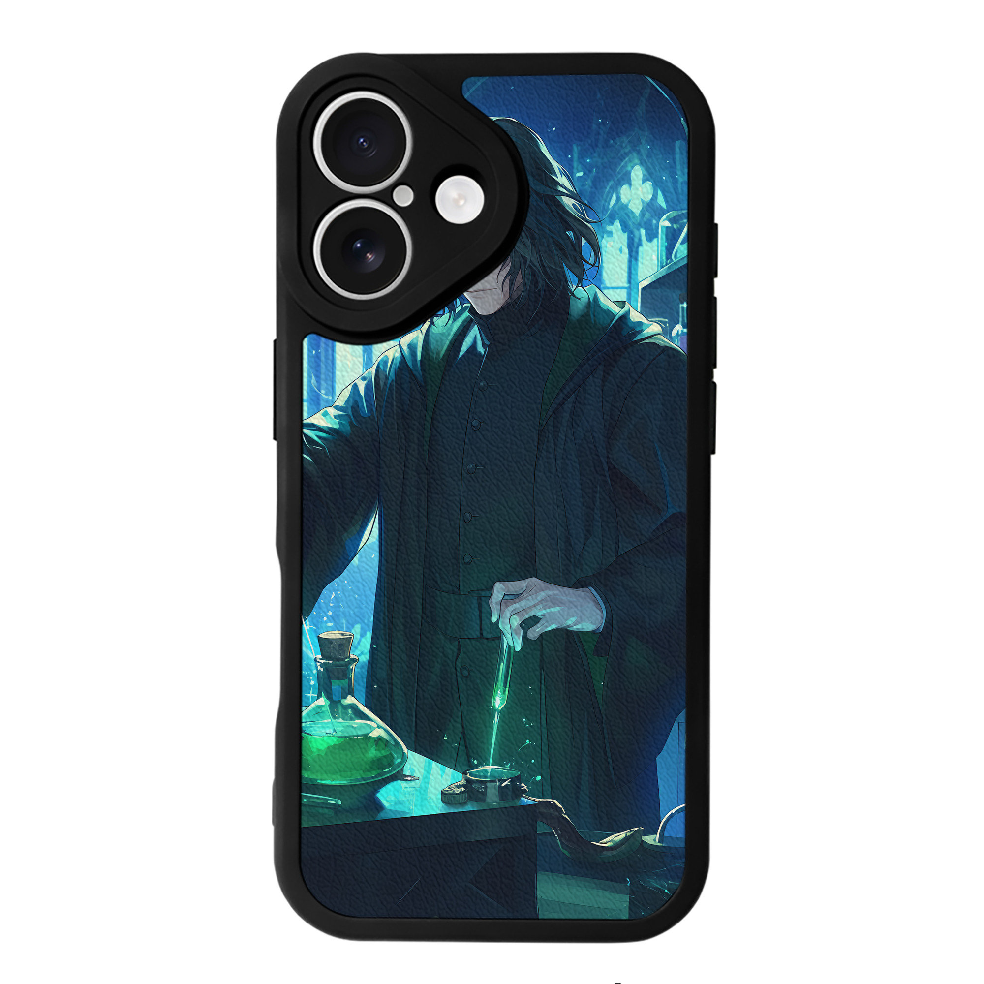 （画像用） Harry Potter ハリー・ポッターシリーズ 【iPhone 16シリーズ対応】シリコンスマホケース（レザー調） 材質：シリコン